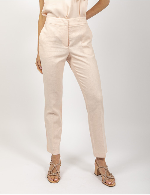 Twinset geklede broek roze