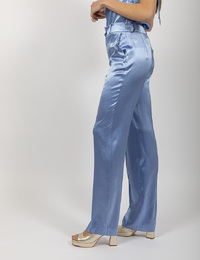 Oscar The Collection geklede broek blauw