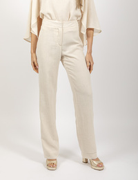 Oscar The Collection geklede broek ecru