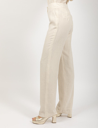 Oscar The Collection geklede broek ecru