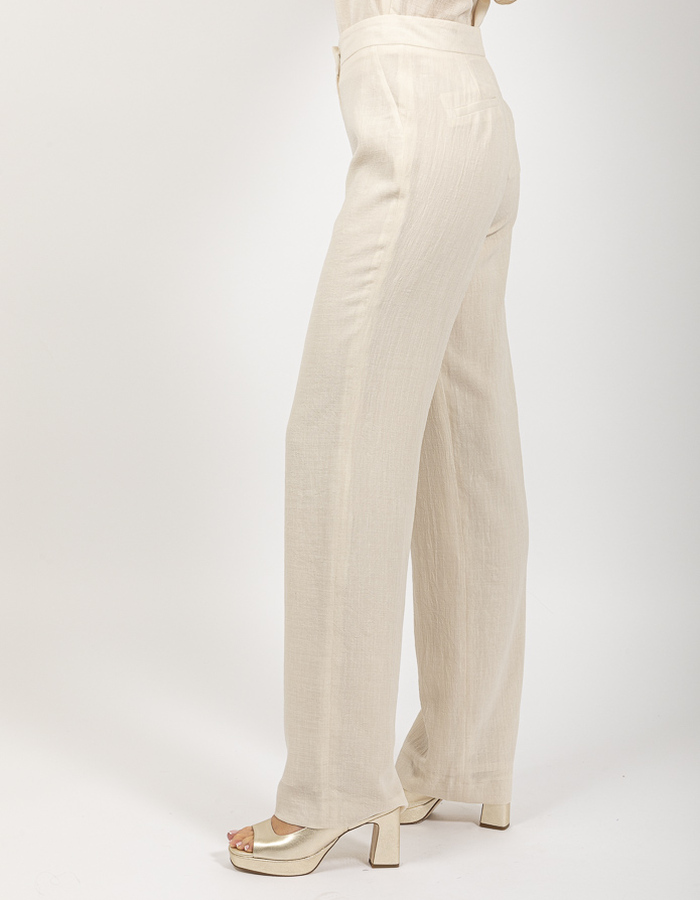 Oscar The Collection geklede broek ecru