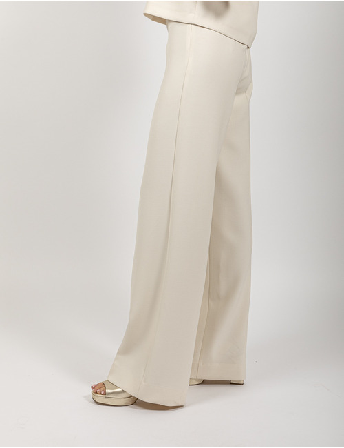 Oscar The Collection geklede broek ecru