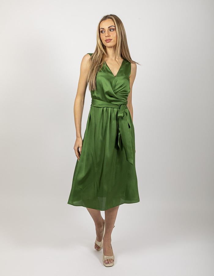 Liu Jo midi kleed groen