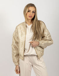 Aimee The Label bomberjas beige