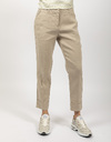 Cambio geklede broek taupe