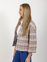 Gigue jas multicolor