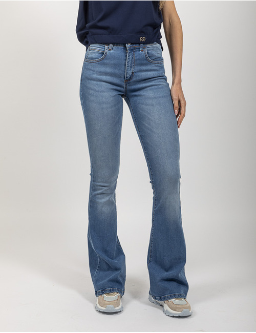 Rinascimento regular fit jeans midden washing