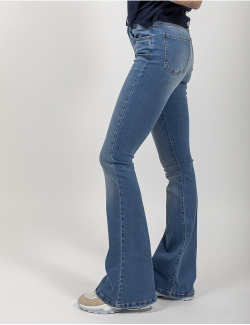 Rinascimento regular fit jeans midden washing