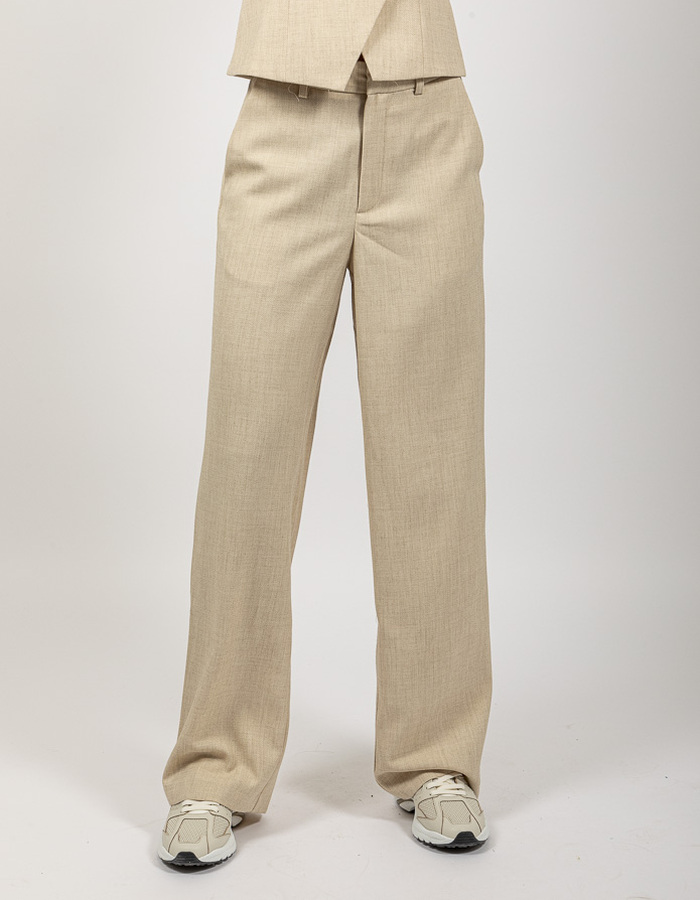 Neo Noir geklede broek beige