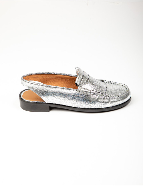 Ctwlk mocassin zilver