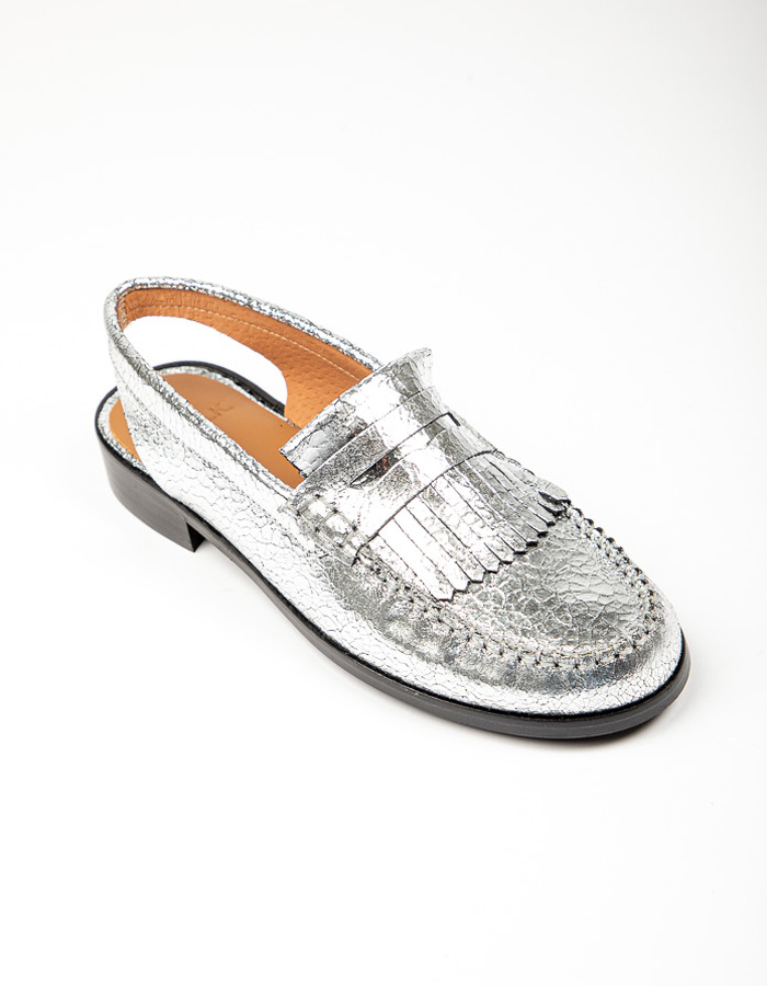 Ctwlk mocassin zilver