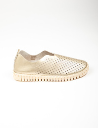 Ilse Jacobsen Schoenen bootschoen goud