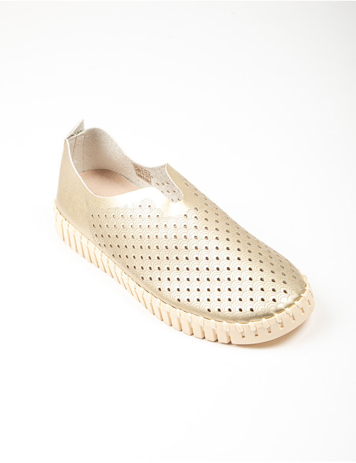 Ilse Jacobsen Schoenen bootschoen goud