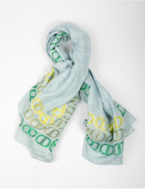 Twinset sjaals blauw
