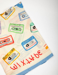 Herzen's sjaals multicolor