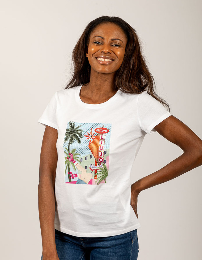 Liu Jo t-shirt korte mouw wit