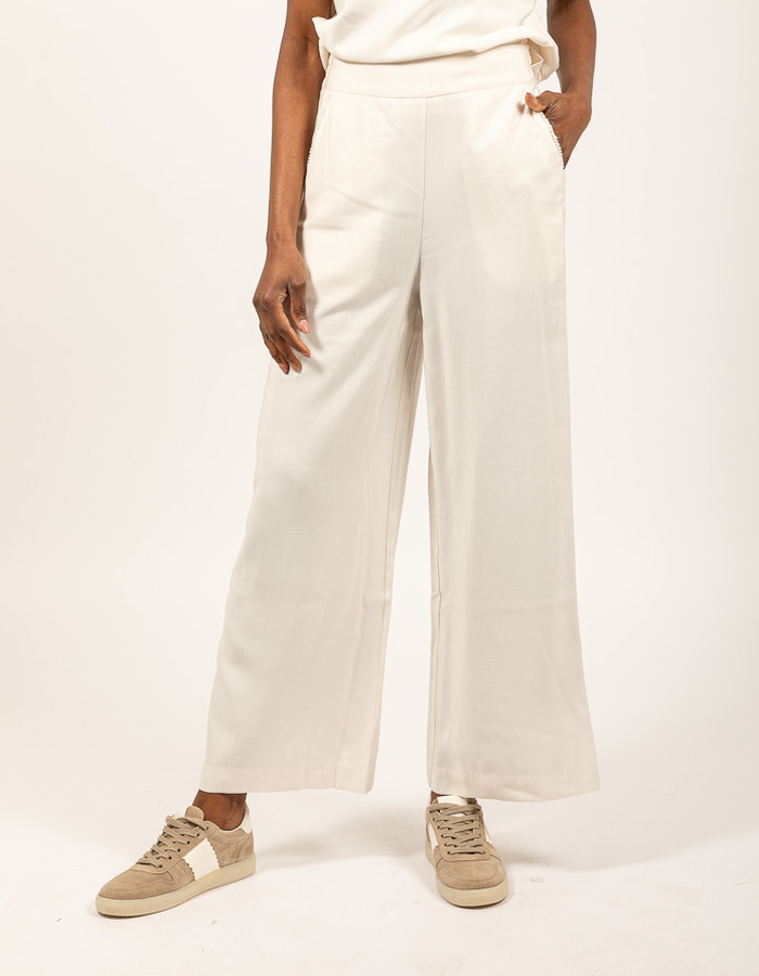 Kocca broek met elatische band ecru