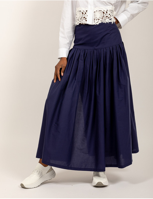 Vanessa Bruno lange rok marine