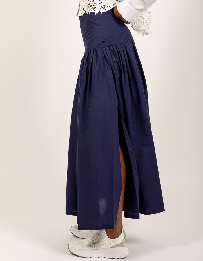 Vanessa Bruno lange rok marine