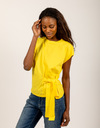Xandres t-shirt korte mouw geel