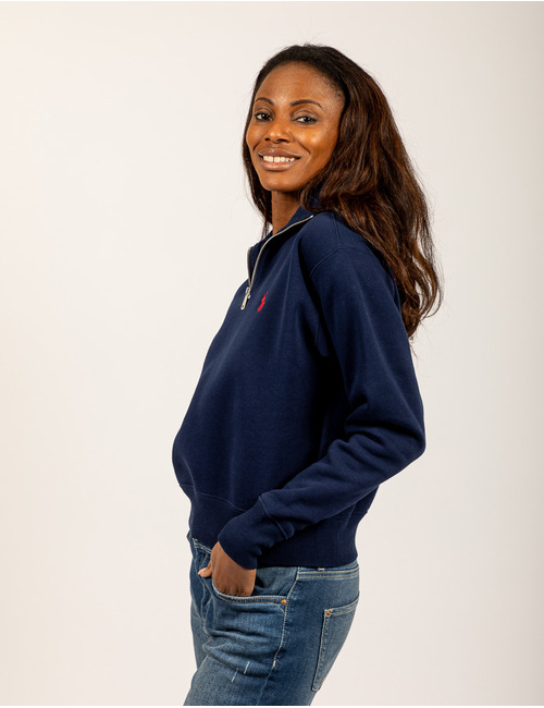 Ralph Lauren Dames lange mouw sweater blauw