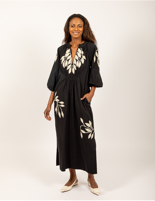 Aimee The Label lang kleed zwart