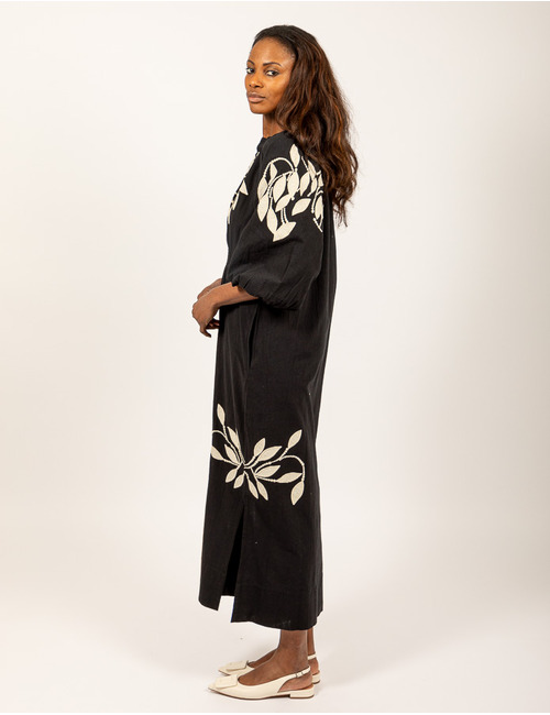 Aimee The Label lang kleed zwart