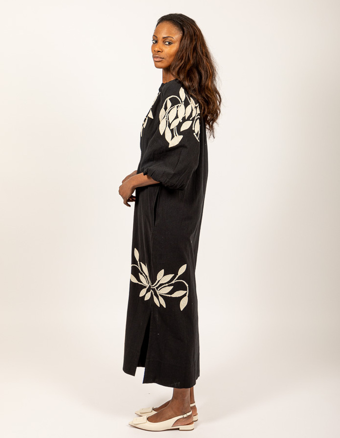 Aimee The Label lang kleed zwart