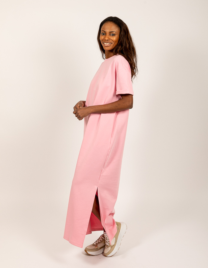 Aimee The Label lang kleed roze