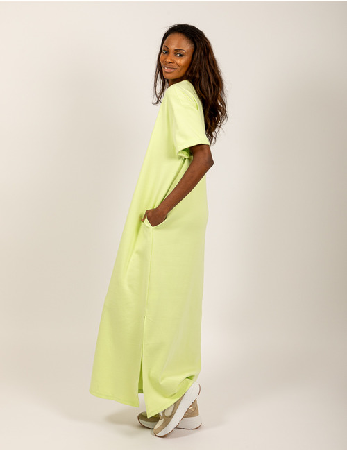 Aimee The Label lang kleed groen