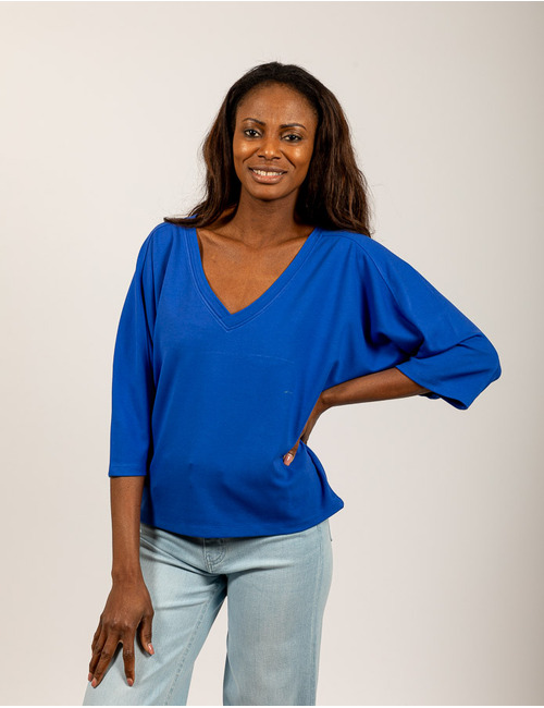 Four Roses sweater blauw