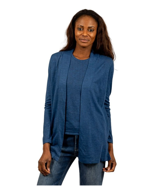 Due Amanti gilet blauw