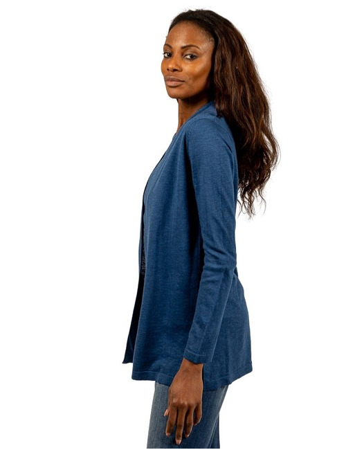Due Amanti gilet blauw