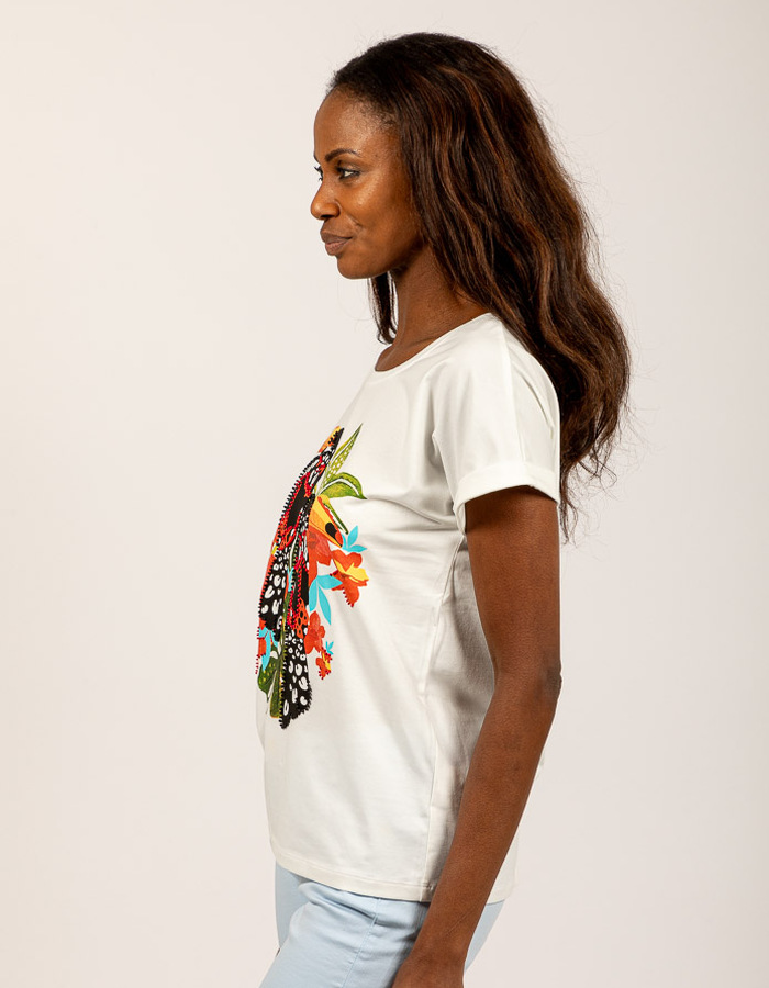 Leo & Ugo t-shirt wit