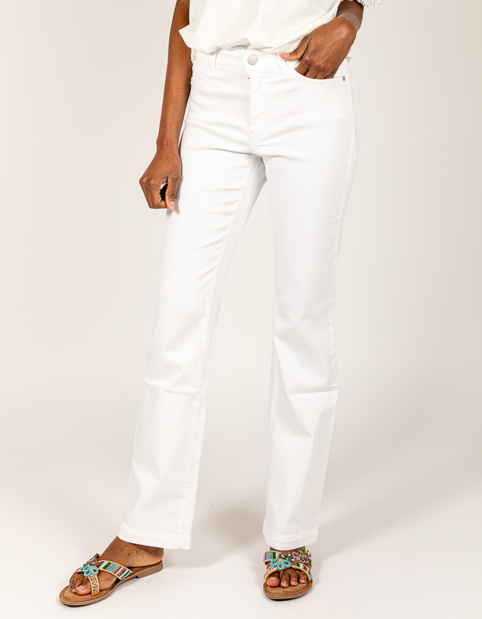 Marccain regular fit jeans wit