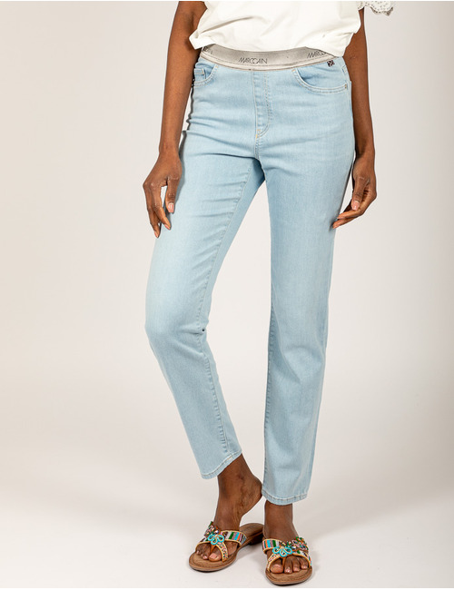 Marccain regular fit jeans lichte washing