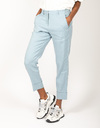 Cambio geklede broek blauw
