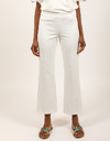 Cambio broek met elatische band wit