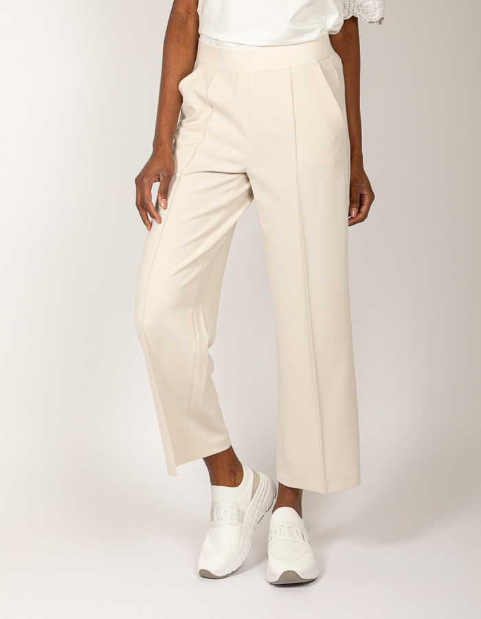 Cambio broek met elatische band beige