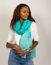 Due Amanti sjaals blauw