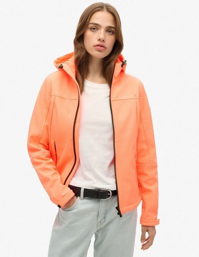 Superdry regenjassen oranje