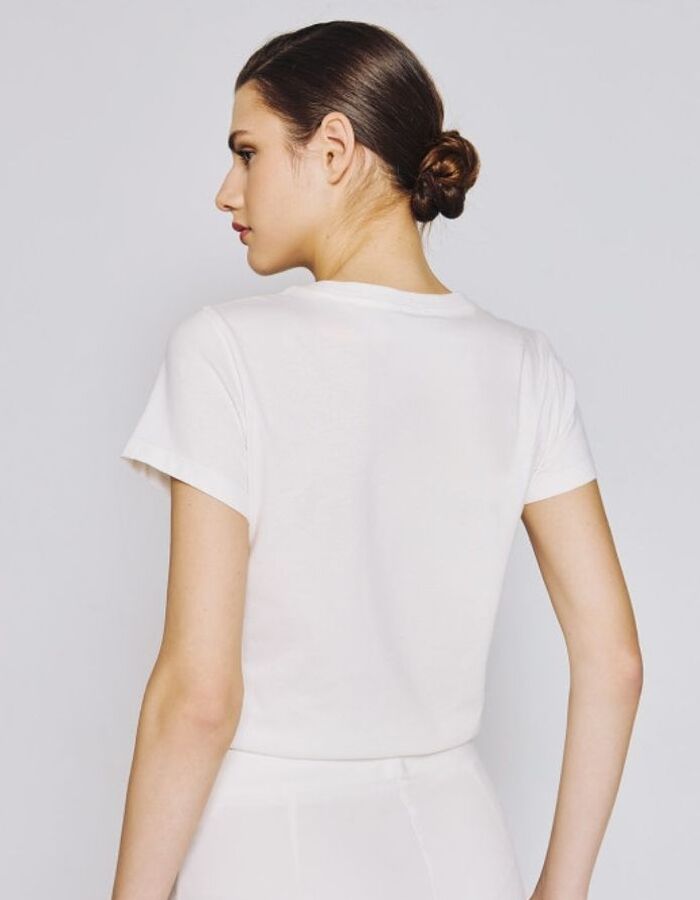 Access t-shirt korte mouw wit