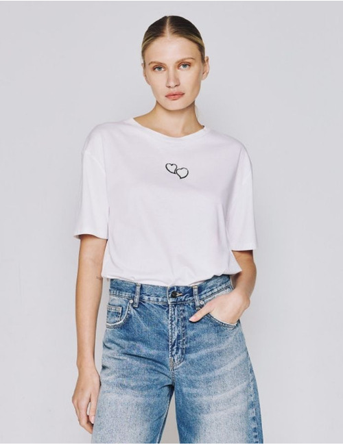 Access t-shirt korte mouw wit