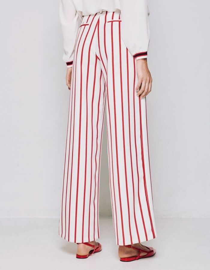 Access geklede broek wit