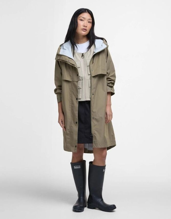 Barbour regenjassen kaki