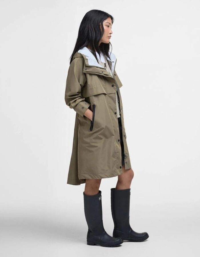 Barbour regenjassen kaki