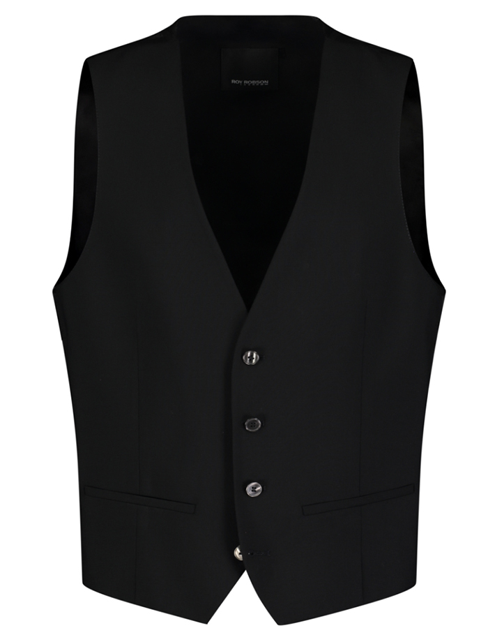 Roy Robson gilet zwart
