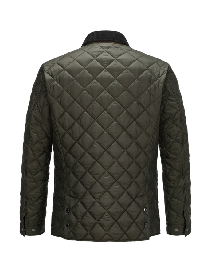 Seattle jas in khaki met waterafstotende afwerking  