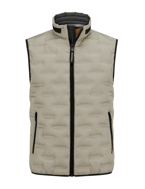 MSMalcom bodywarmer in zandkleur  