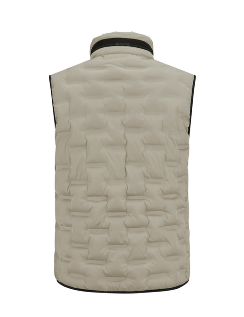MSMalcom bodywarmer in zandkleur  